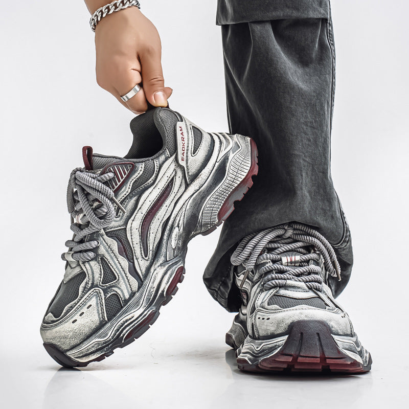 Men’s Hong Kong Style Trendy Dad Sneakers