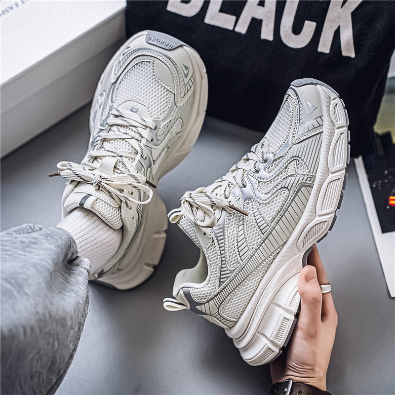 Men’s Thick Sole Mesh Running Dad Shoes