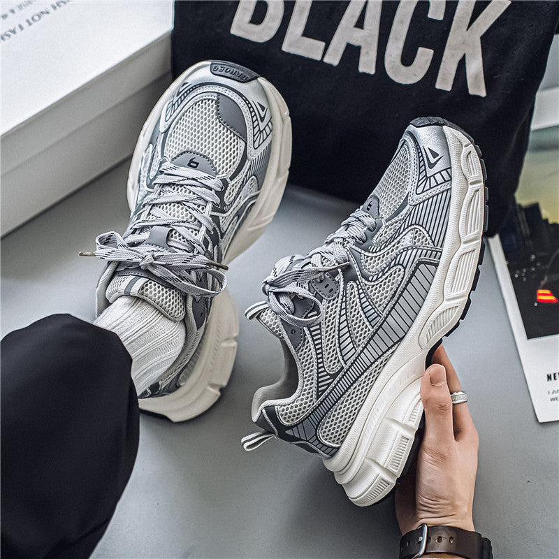 Men’s Thick Sole Mesh Running Dad Shoes