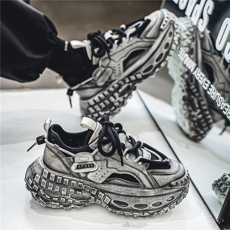 Men’s Thick Sole Breathable Sports Shoes