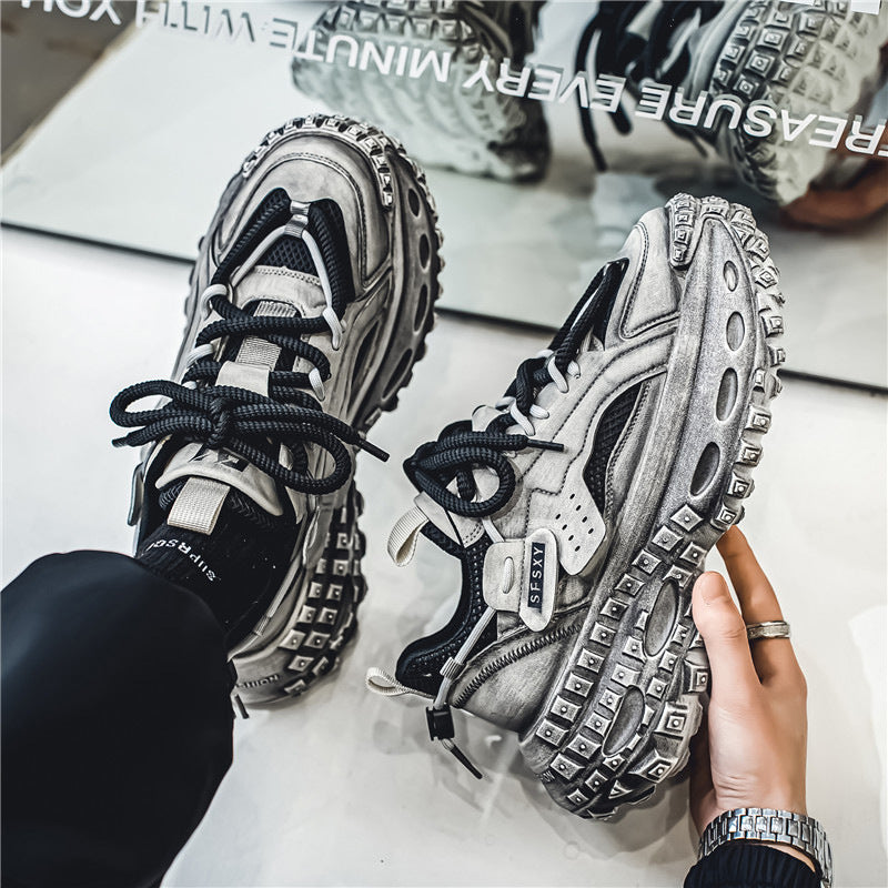 Men’s Thick Sole Breathable Sports Shoes