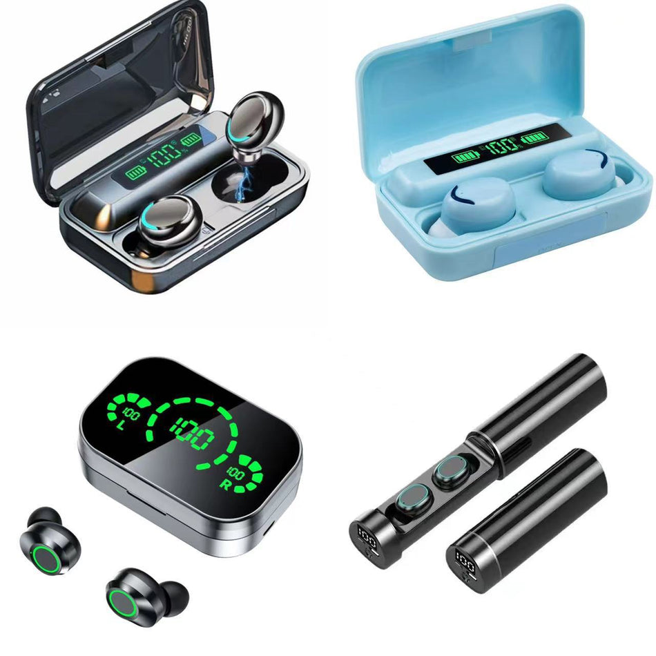 M90 Pro TWS Earbuds: 1200mAh Power Bank & Gaming Mode