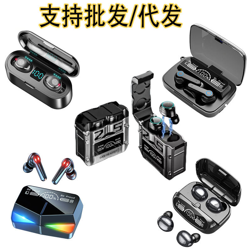 M90 Pro TWS Earbuds: 1200mAh Power Bank & Gaming Mode