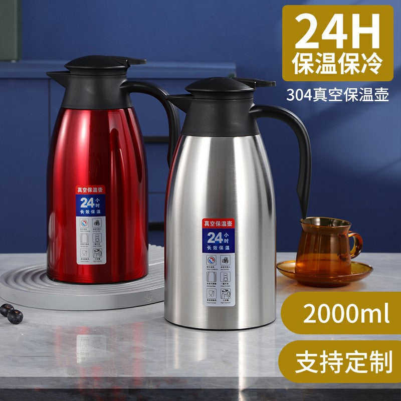 2L Stainless Steel Vacuum Insulated Coffee Pot