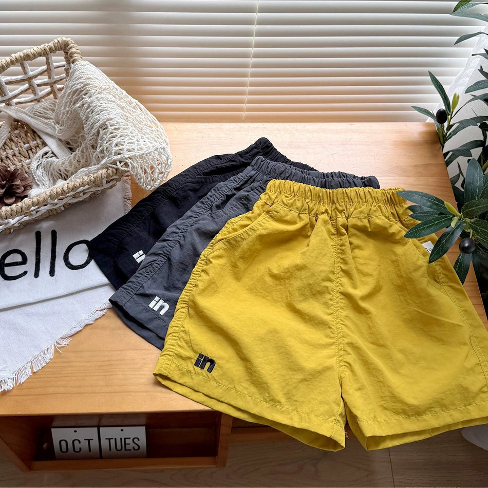 Boys Quick-Dry Summer Shorts 2026 Lightweight Kids Wear