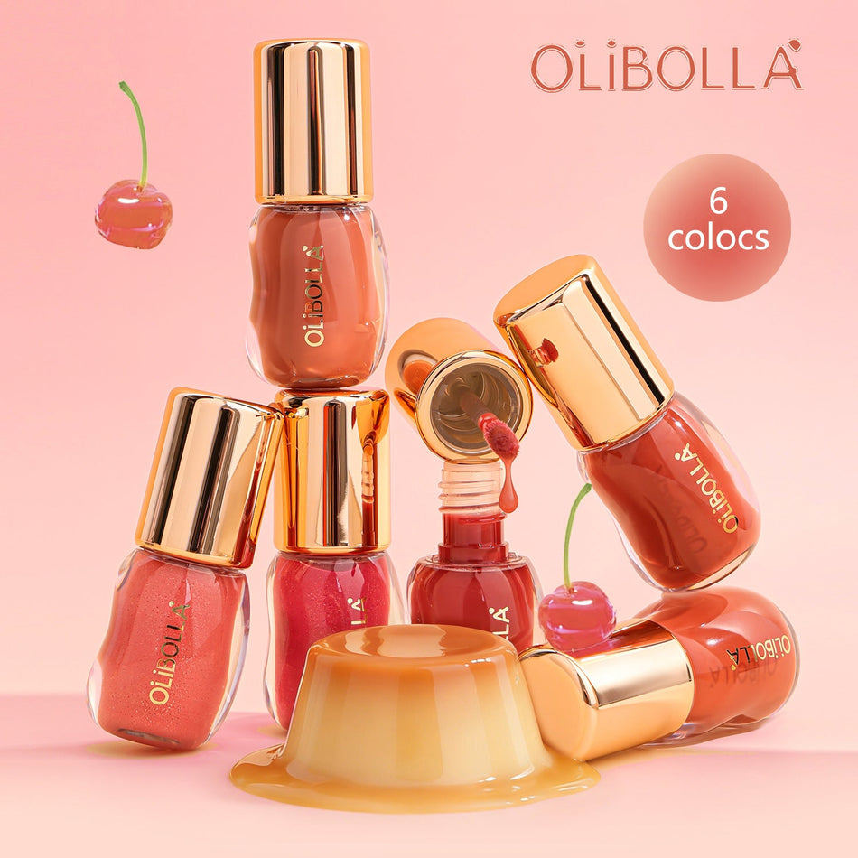 Olibolla Mirror Glassy Lip Glaze - Jelly Gloss & Hydration