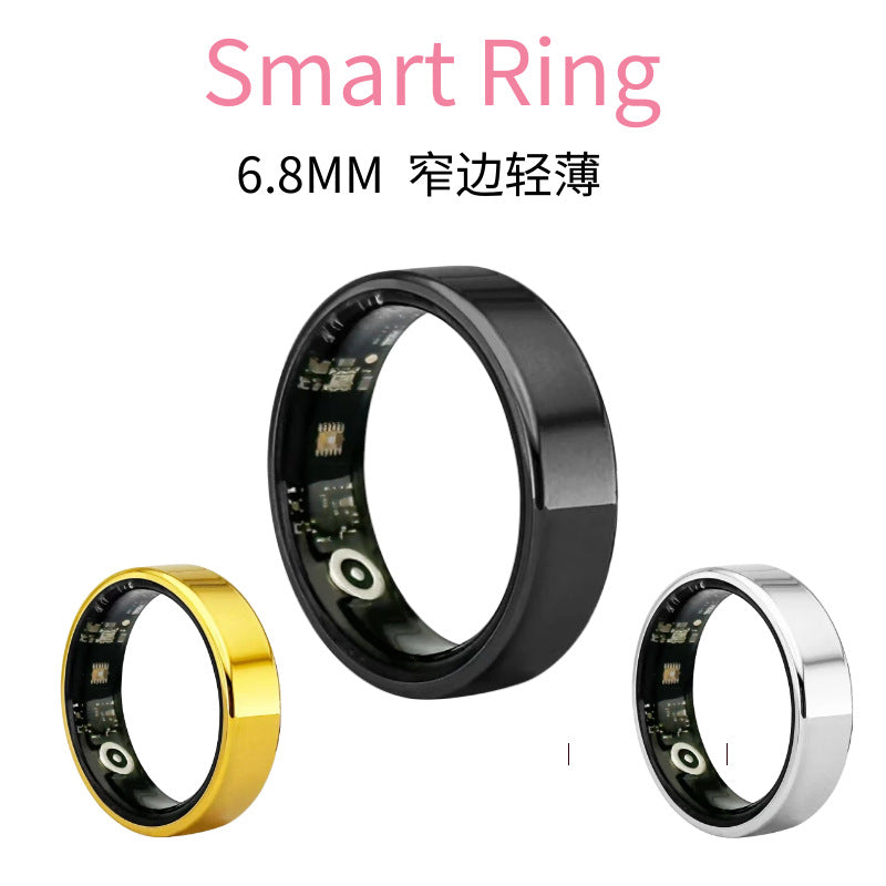 SmartRing: 6.8mm Ultra-Thin Ring with Gesture & Video Control