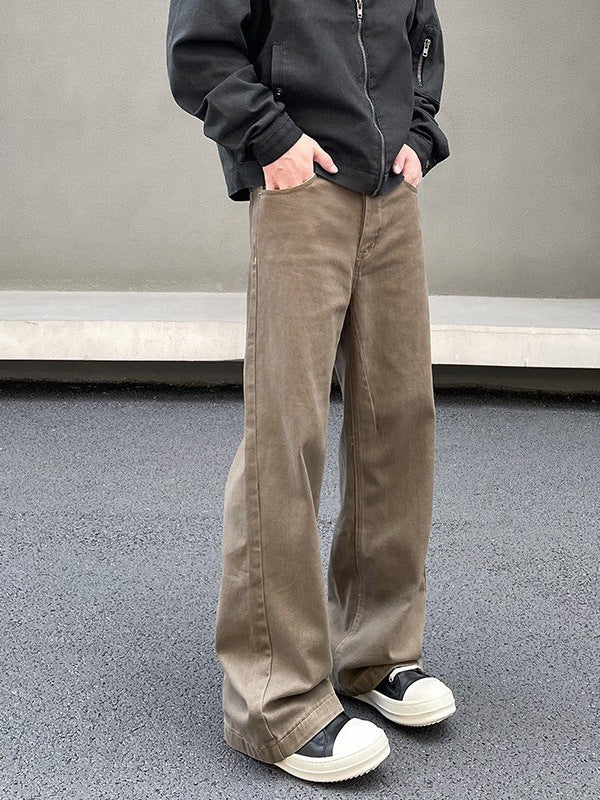 Maillard Brown Retro Jeans – Cleanfit Style