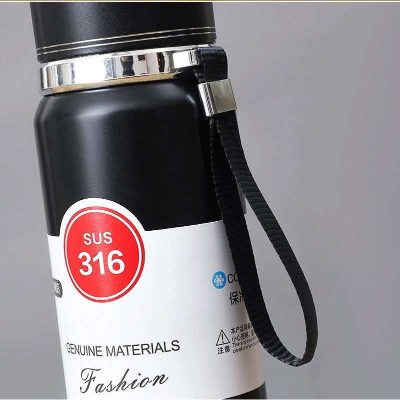 316 Stainless Steel Large Capacity Sun Pot Outdoor Thermos