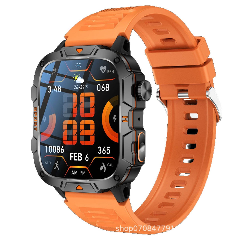 QX12 Smart Watch: 1.96" HD Display & Bluetooth Calling ⌚🇳🇵