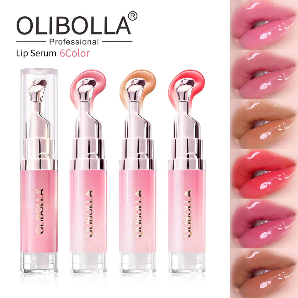 Olibolla Metal Massage Mirror Glaze - Cooling Lip Repair