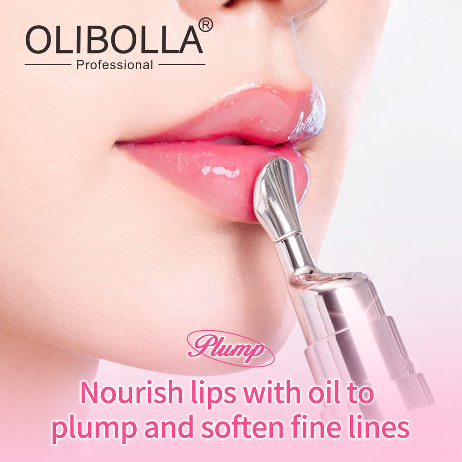 Olibolla Metal Massage Mirror Glaze - Cooling Lip Repair
