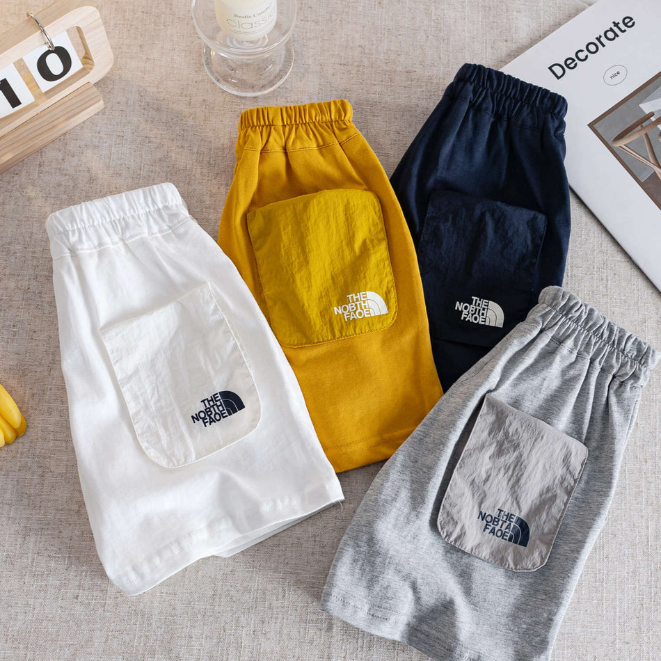 Kids Summer Letter Shorts 2026 Trendy Five-Point Wear