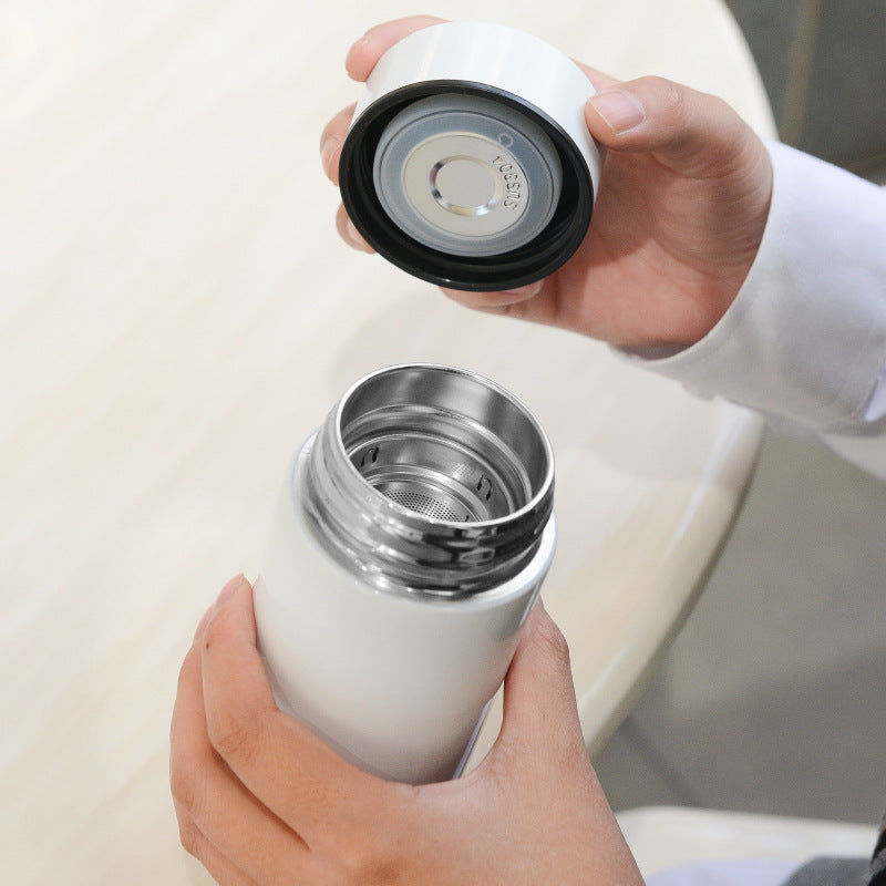 Smart Thermos with LED Temperature Display