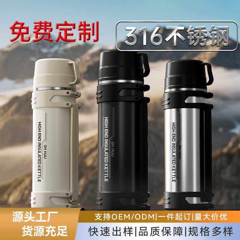 316 Stainless Steel  Ultra-Long Thermal Outdoor Kettle