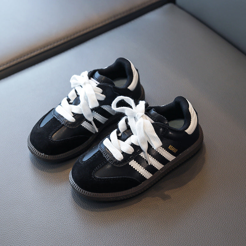 Kids German Training Shoes 2026 Soft Sole Velcro