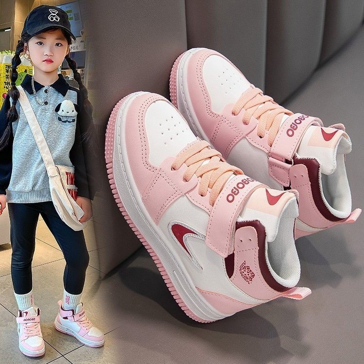 Kids Sports Shoes 2026 Cotton-Padded Trendy Sneakers