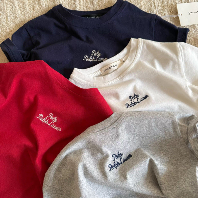 Children's Short-sleeved Summer Boys and Girls Japanese Style