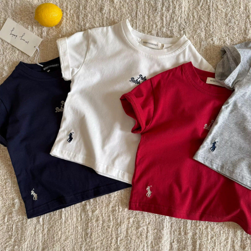 Children's Short-sleeved Summer Boys and Girls Japanese Style