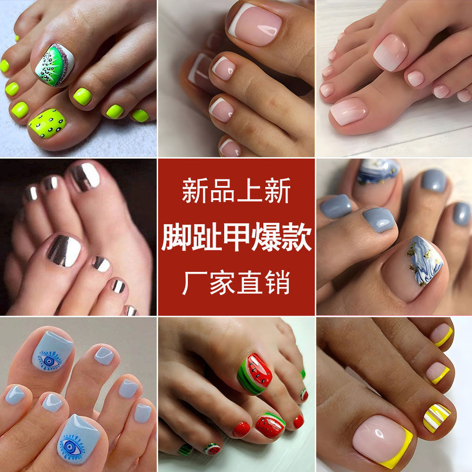 Press-On Nails – Nude Diamond Style