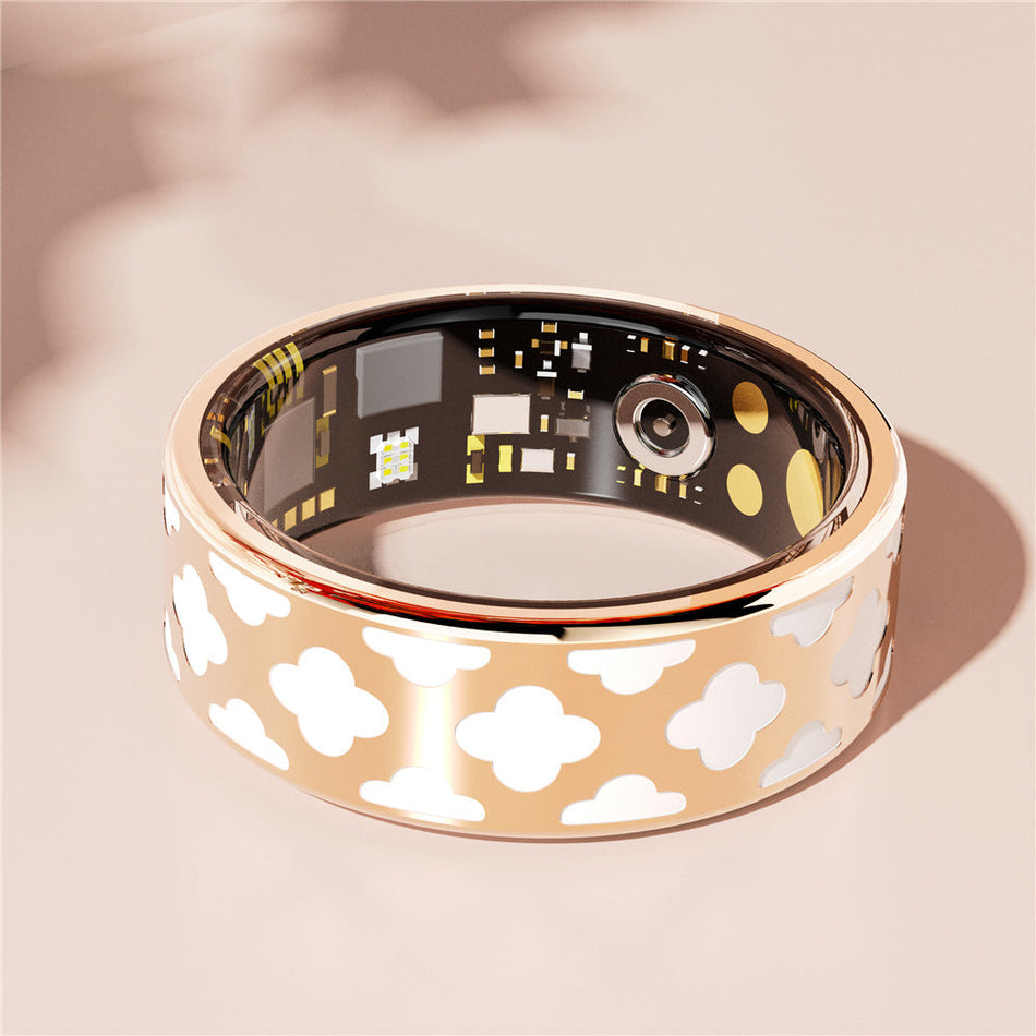 R10M Enamel Smart Ring Heart Rate & Sleep Tracker