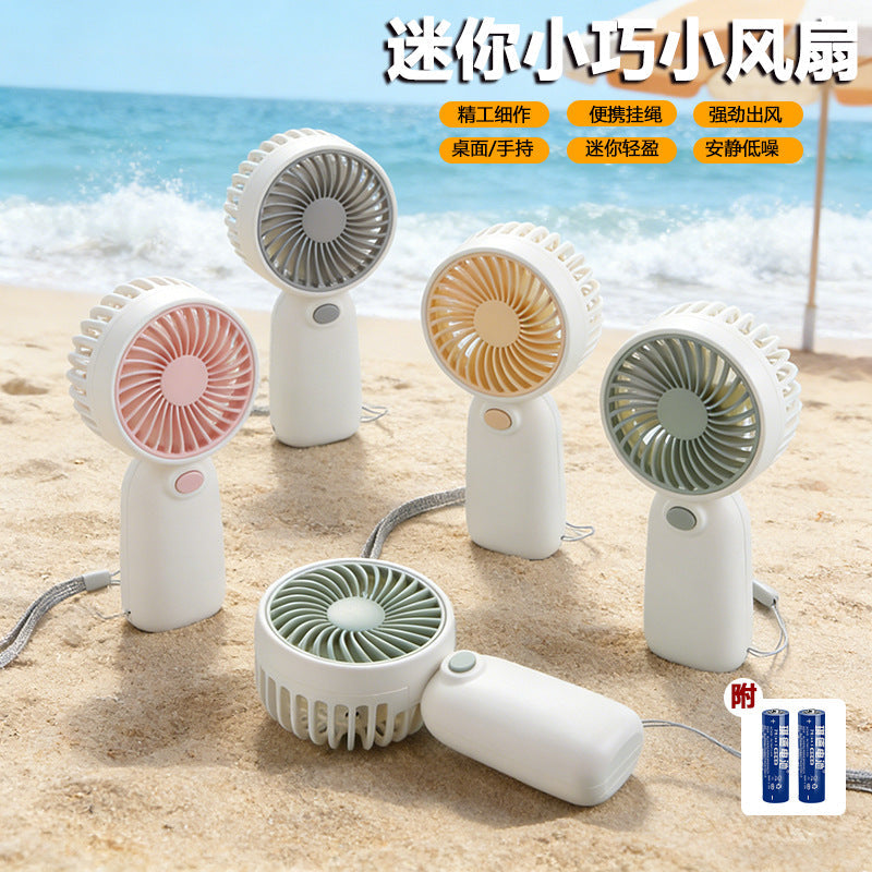 L-617 3-in-1 Mini Turbo Fan | Handheld, Desktop & Lanyard