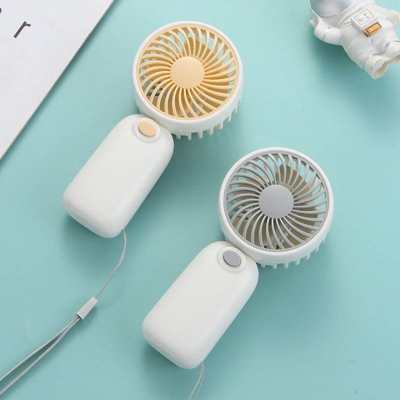 L-617 [Strong Wind] Portable 2-in-1 Handheld & Desktop Fan