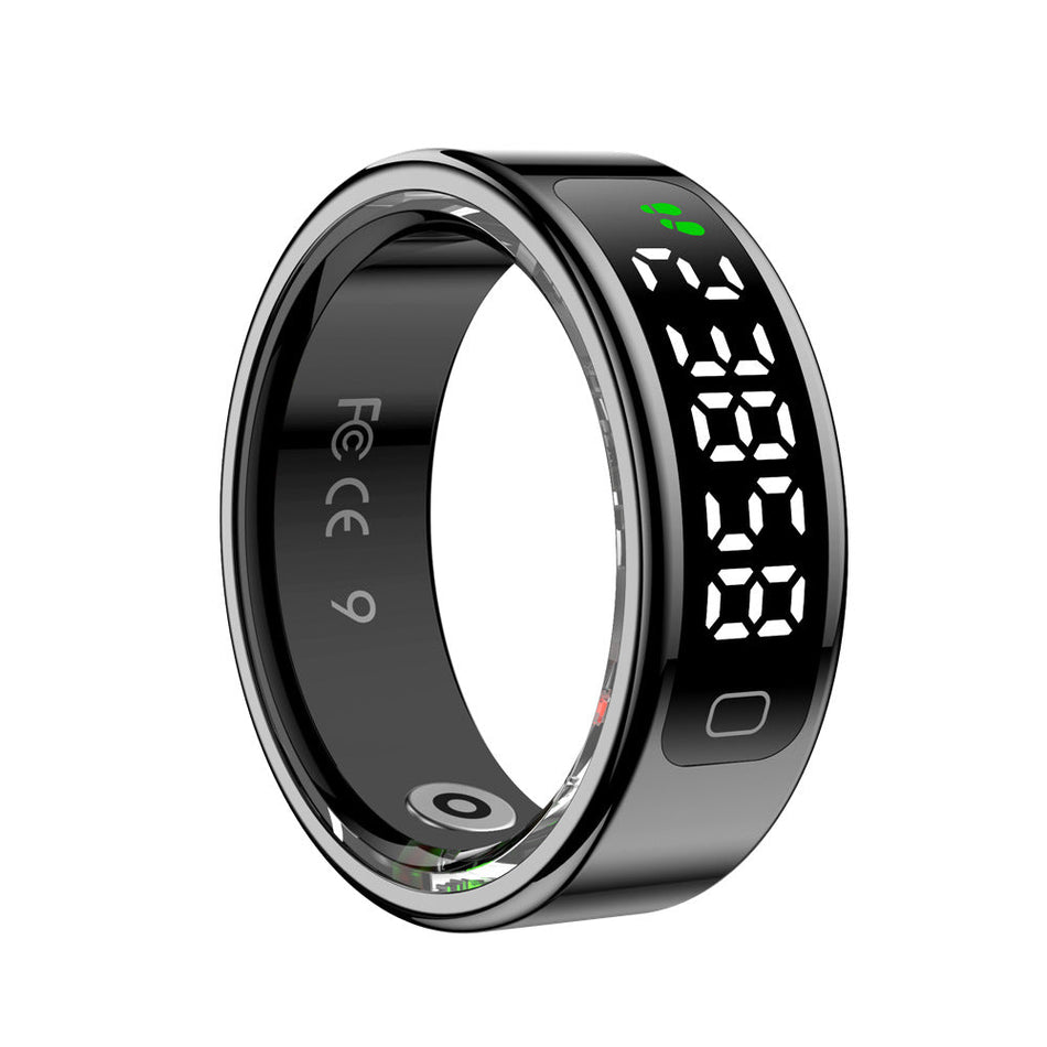 R11C Smart Ring Display Heart Rate & Sleep Tracker
