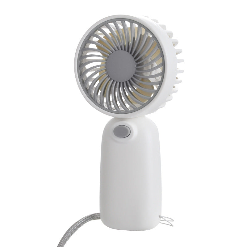 L-617 Mini Turbo Handheld Fan | Ultra-Quiet 2-in-1 Design