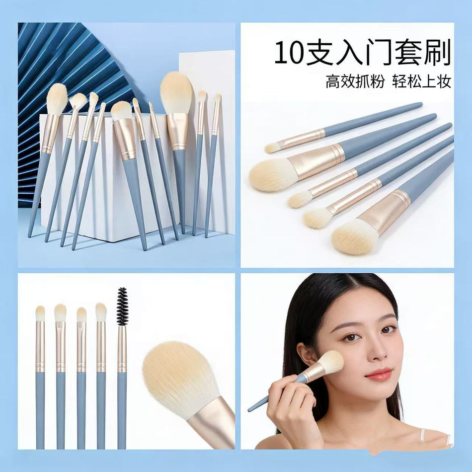 Blue Bridge Professional 10-Piece Makeup Brush Set — The