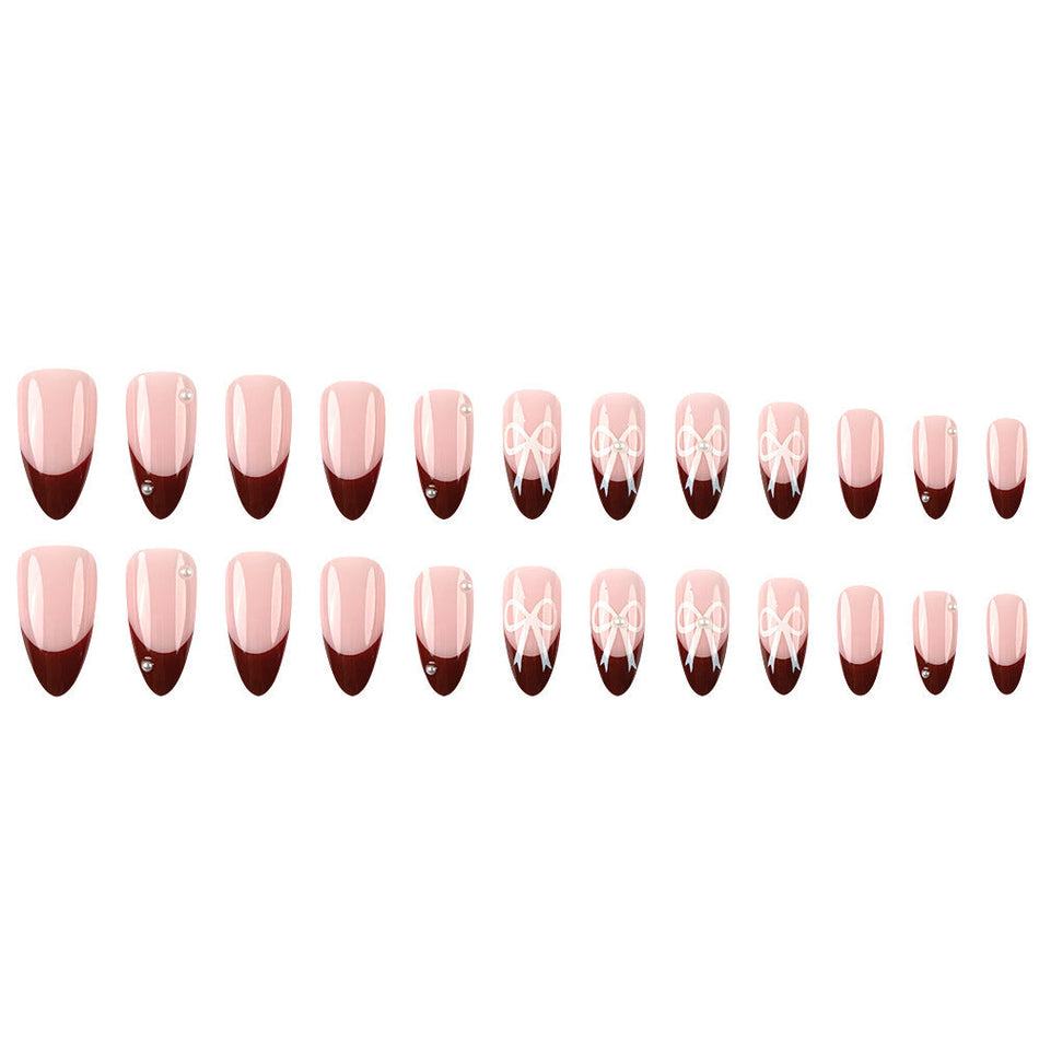 Diamond Encrusted Press-On Nails – Premium Set
