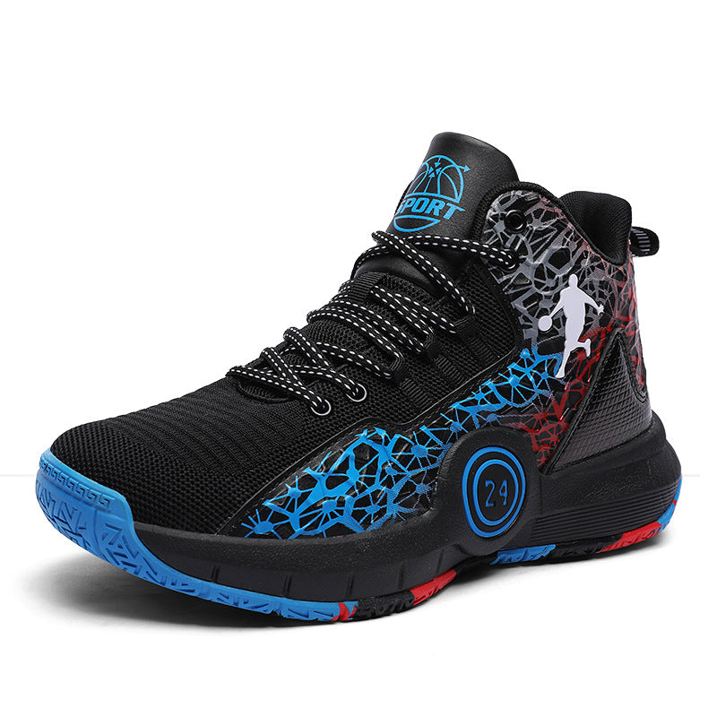 High-Top Platform Sneakers – Casual Basketball Shoes