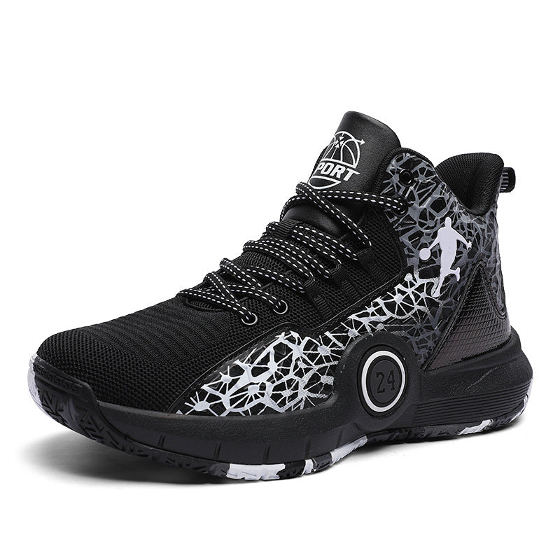 High-Top Platform Sneakers – Casual Basketball Shoes