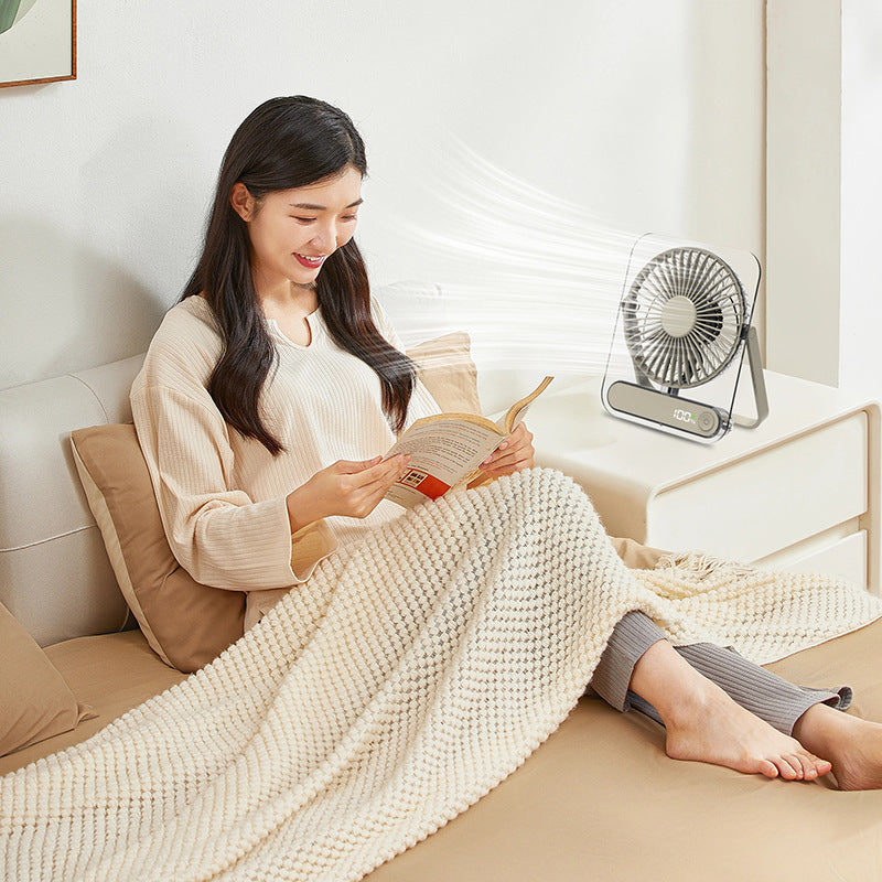 AeroSlim 2026 Transparent [Ultra-Thin] Wall & Desktop Fan