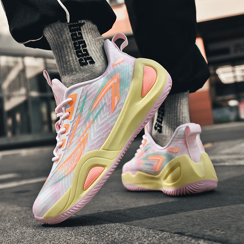 Mesh Mid-Top Sneakers – Lightweight Sports Shoes