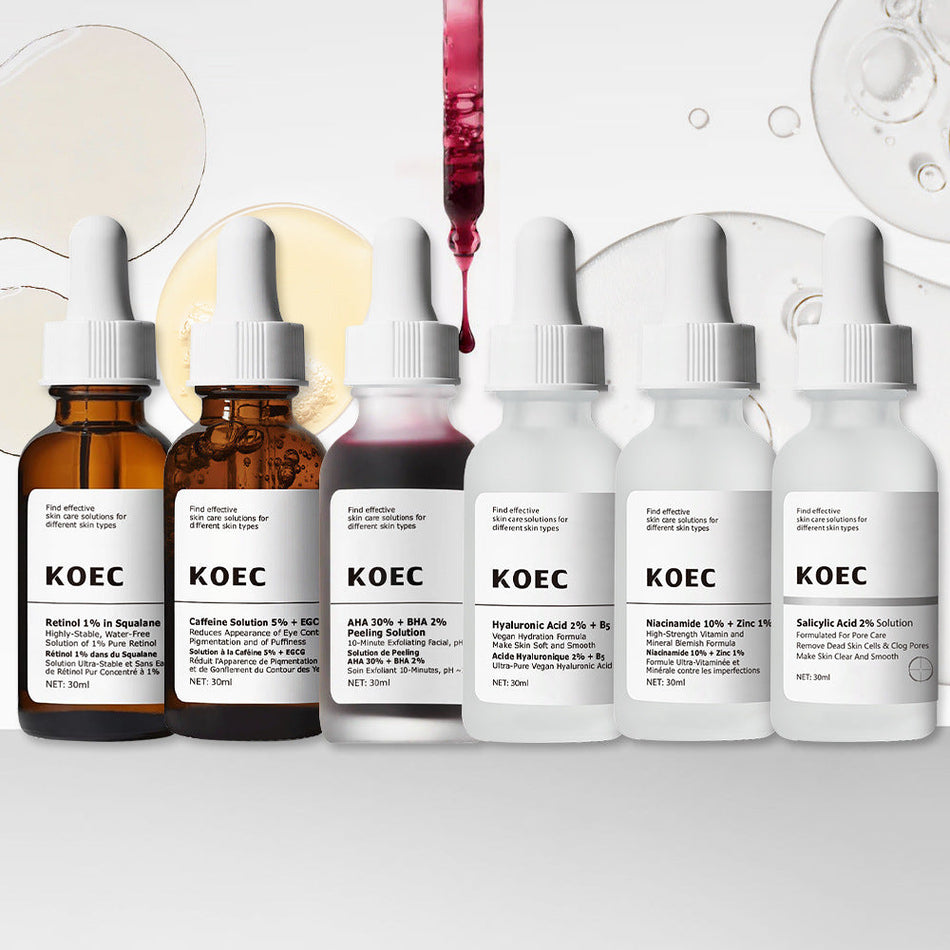 KOEC Professional Facial Serum Series — The Modular Skincare
