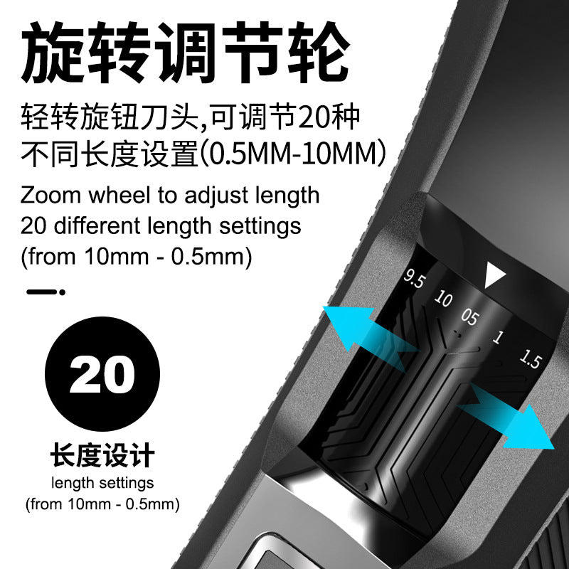 4-in-1 Multifunctional Electric Shaver USB Rechargeable