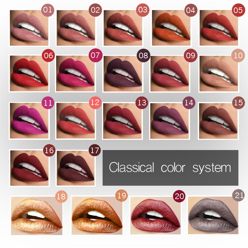 Pudaier Color Matte Liquid Lipstick: The "Non-Fading" Beauty