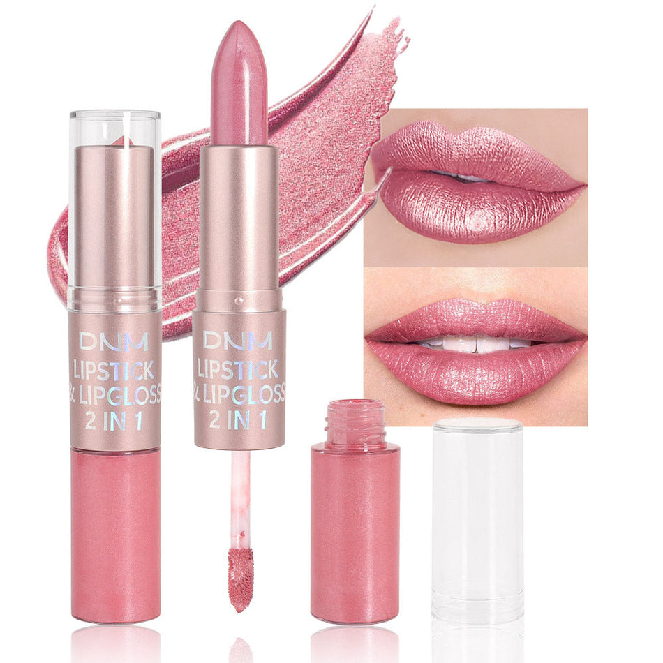 DNM 2-in-1 Lipstick & Lip Gloss: The "Cross-Border Exclusive"