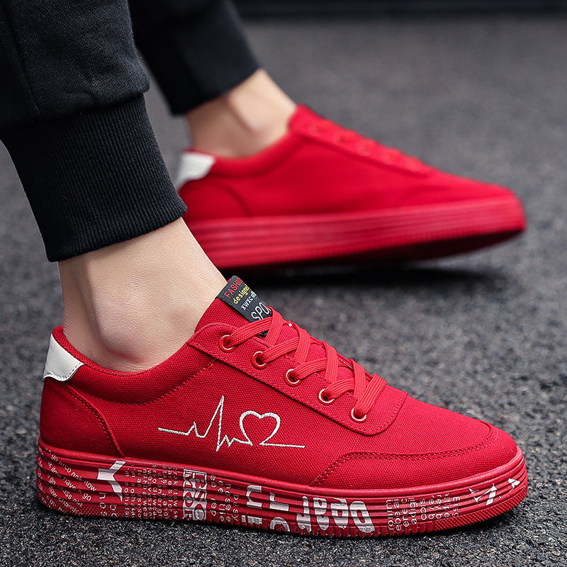 Couple Canvas Sneakers – Breathable Casual Shoes 6006