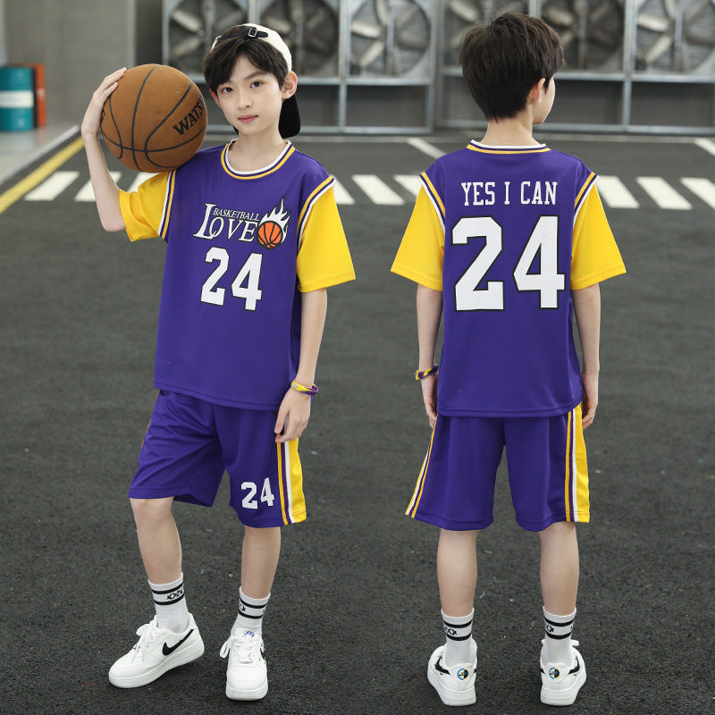 Boys Basketball Summer Set 2026 Quick-Dry Outfit