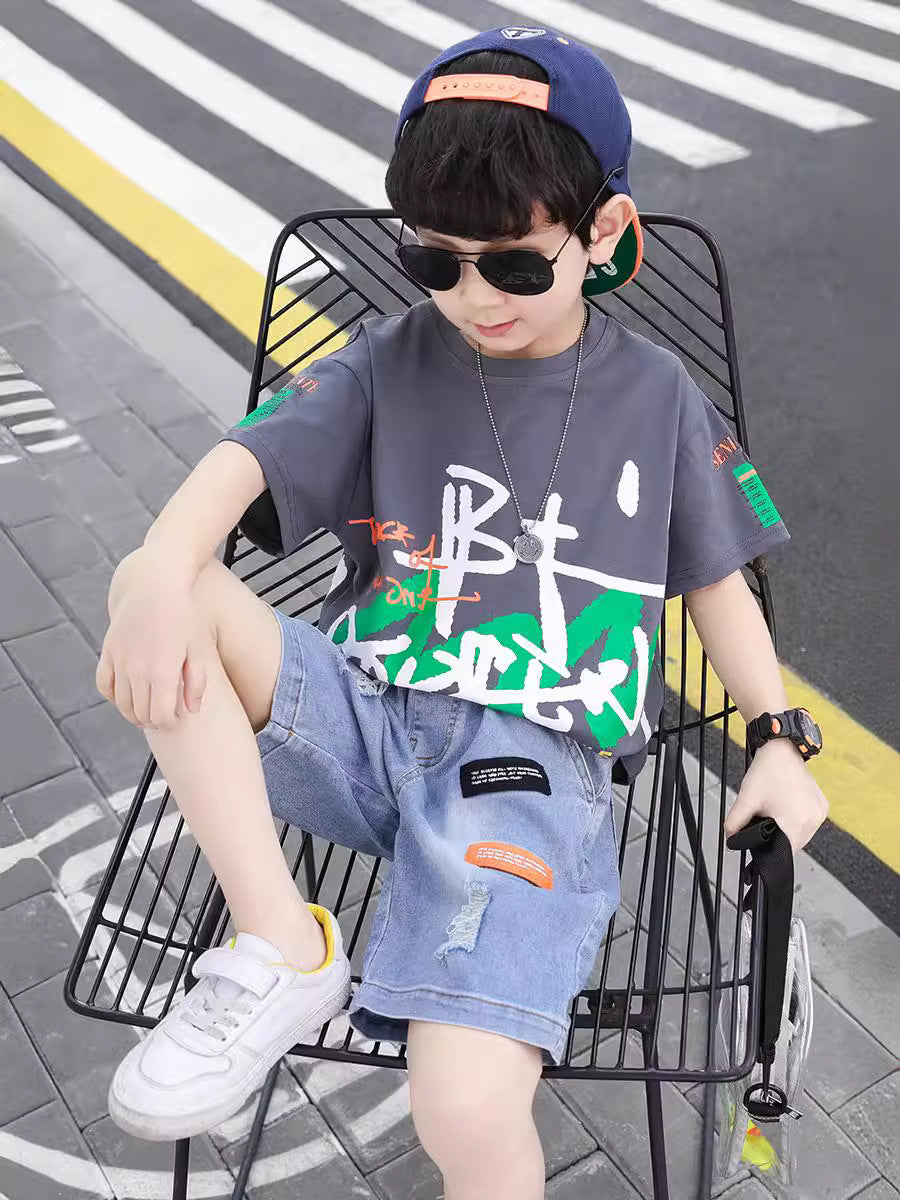 Boys Trendy Streetwear Summer Outfit 2026