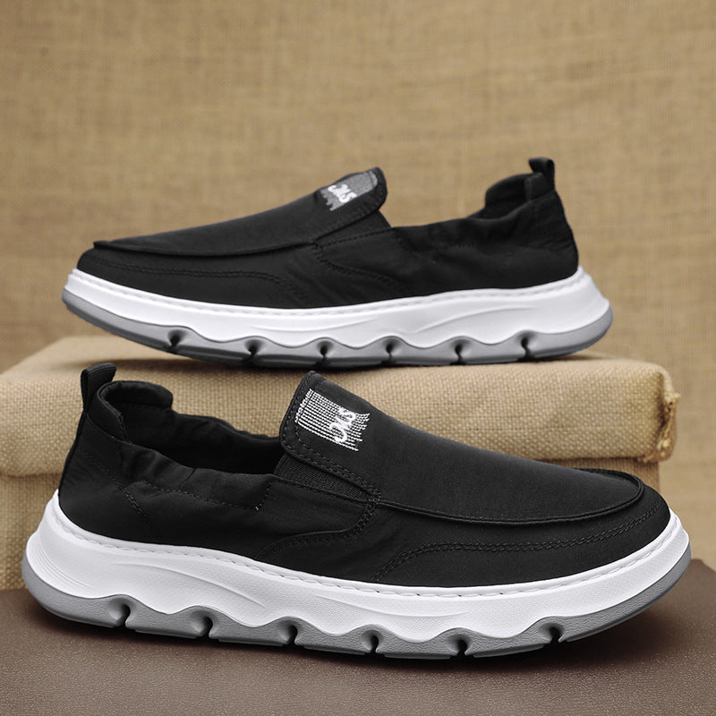 Men’s Ice Silk Slip-On Loafers – Summer Breathable