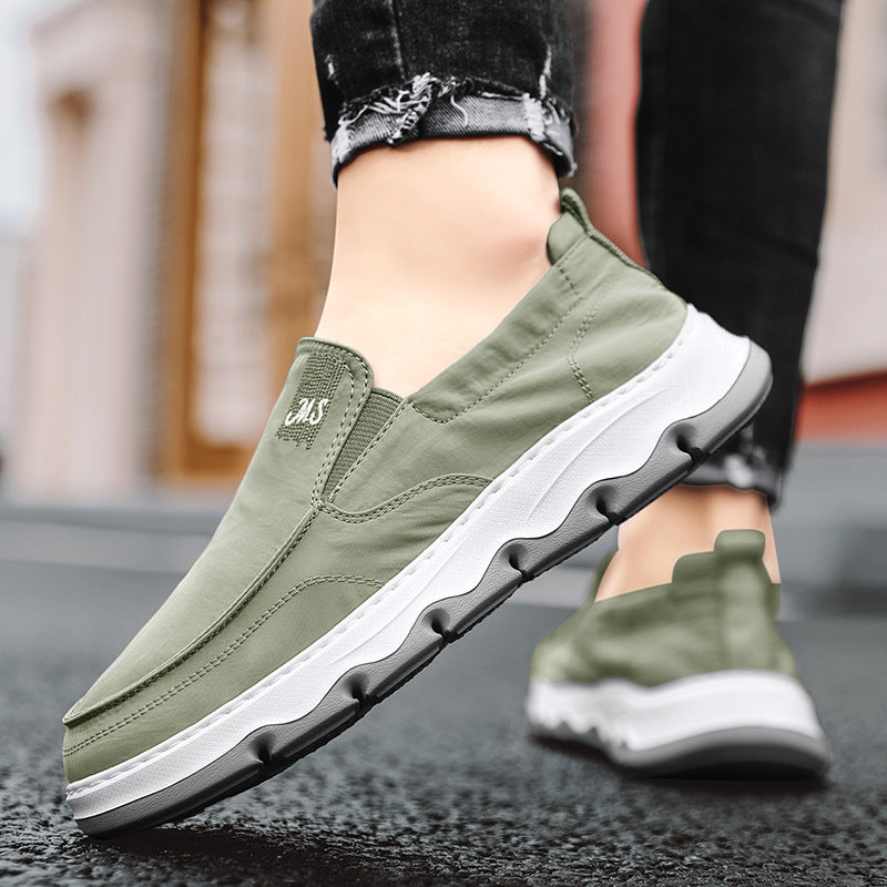 Men’s Ice Silk Slip-On Loafers – Summer Breathable