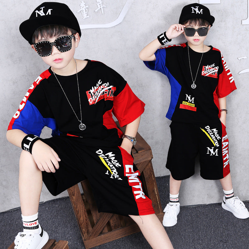 Boys Cotton Summer Sports Outfit 2026 Trendy
