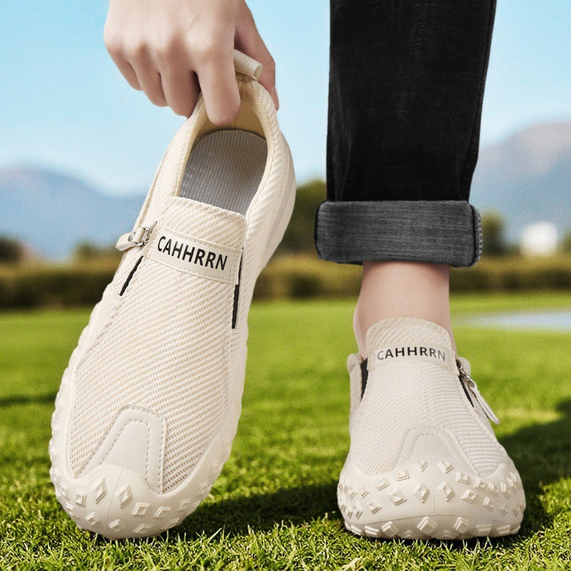 Men’s Lightweight Slip-On Canvas Shoes – Non-Slip