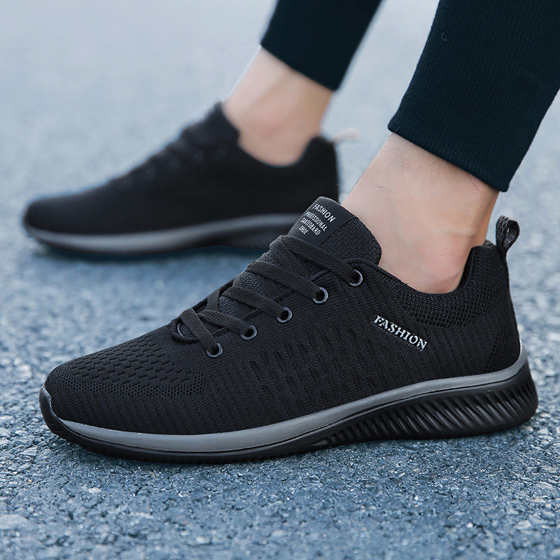 Men’s Korean Breathable Running Sneakers – Casual Style
