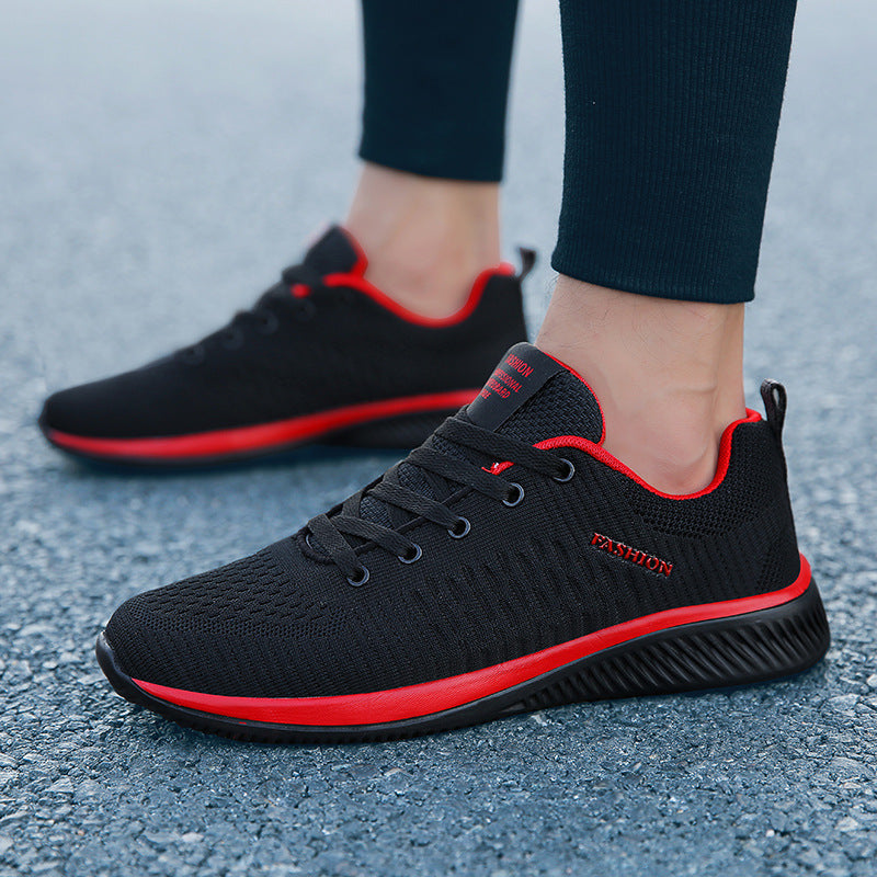 Men’s Korean Breathable Running Sneakers – Casual Style