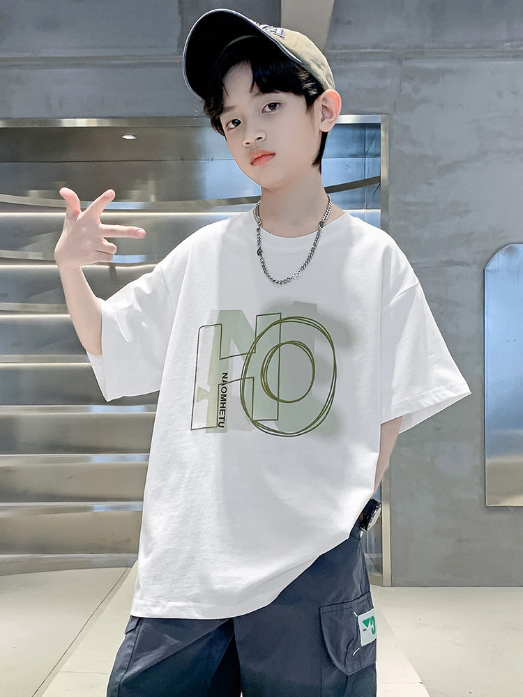 Boys Cotton Summer T-Shirt 2026 Trendy Outfit