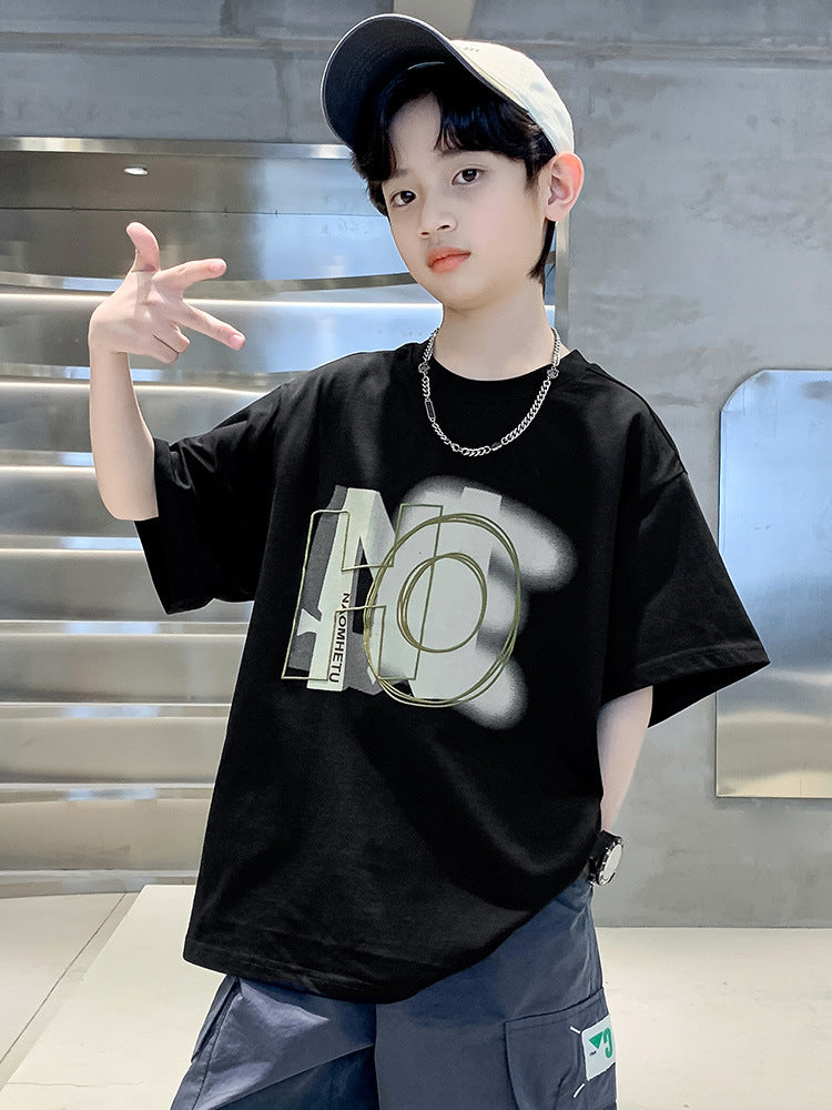 Boys Cotton Summer T-Shirt 2026 Trendy Outfit
